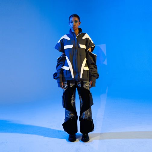 Detachable Grey Pants