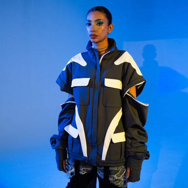 Detachable Grey Jacket