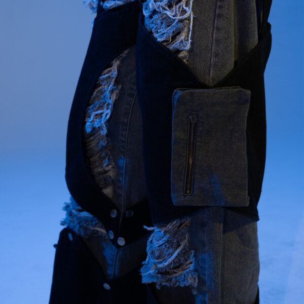 Detachable Grey Pants